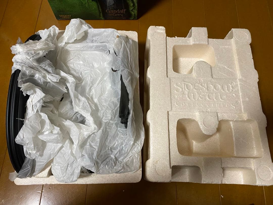 ロードオブザリング　SIDESHOW 灰色のガンダルフ　スタチュー WETA