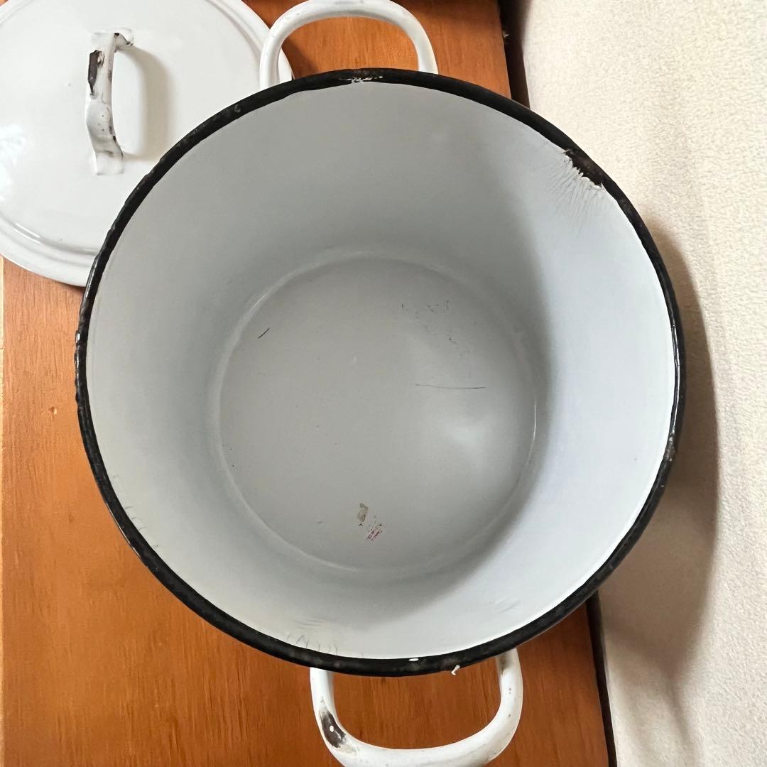 イギリス アンティーク ホーロー フラワー缶 FLOUR缶 琺瑯 - メルカリ