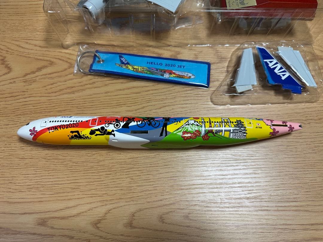 ANA 1/200 B777-200 HELLO 2020 JETフライトタグ付 - メルカリ