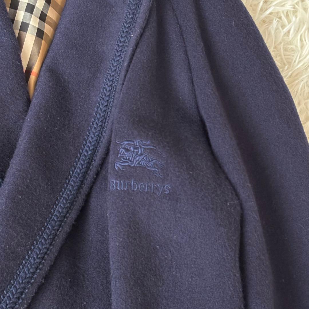 美品✨バーバリーズ ヴィンテージ カシミヤ混 ウール ロング ガウンコート L