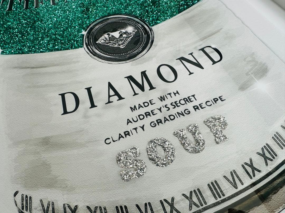 正規品OliverGalオリバーガル　TiffanyキャンバスアートSoup缶