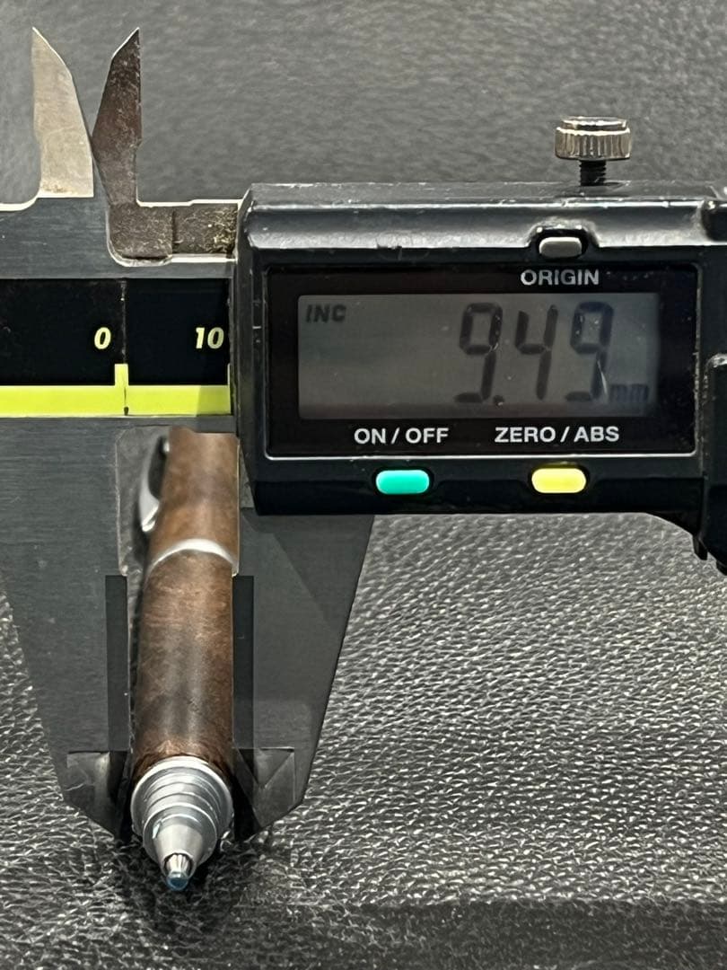 まさみつ　S20ボールペン 神代欅+ノックボタン