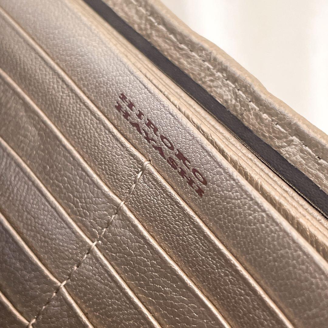 未使用品✨　ヒロコハヤシ　ジラソーレ　チェーン付き長財布　クラッチバッグにも