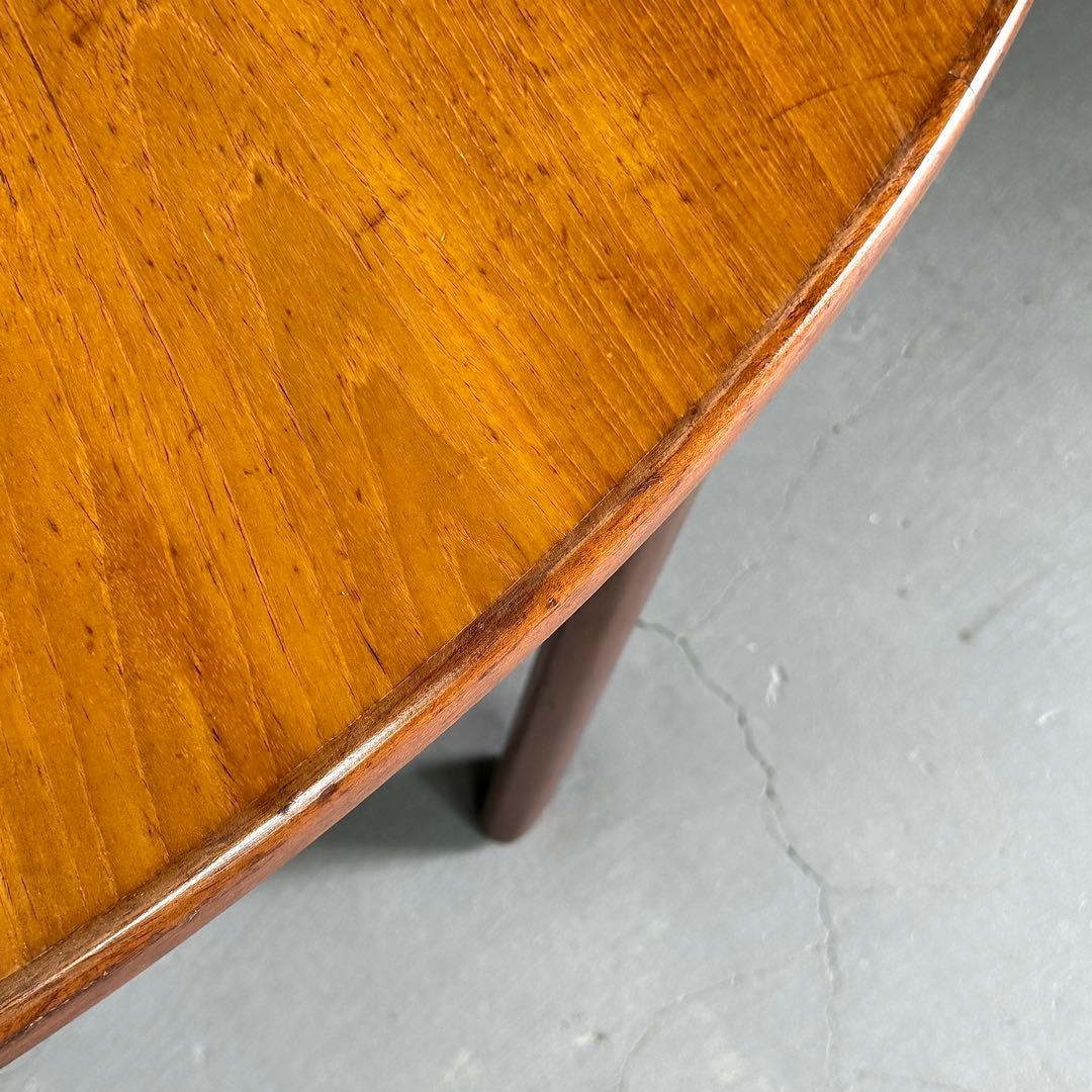 英国 ヴィンテージ チーク オーバルテーブル(401) 脚着脱可