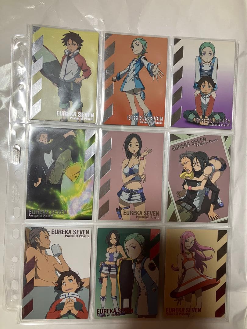 エウレカセブン　トレーディングカード　フルコンプ　カードダスマスターズ