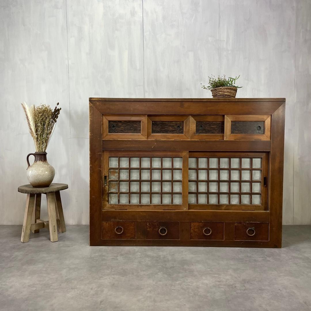 茶箪笥アンティーク水屋箪笥