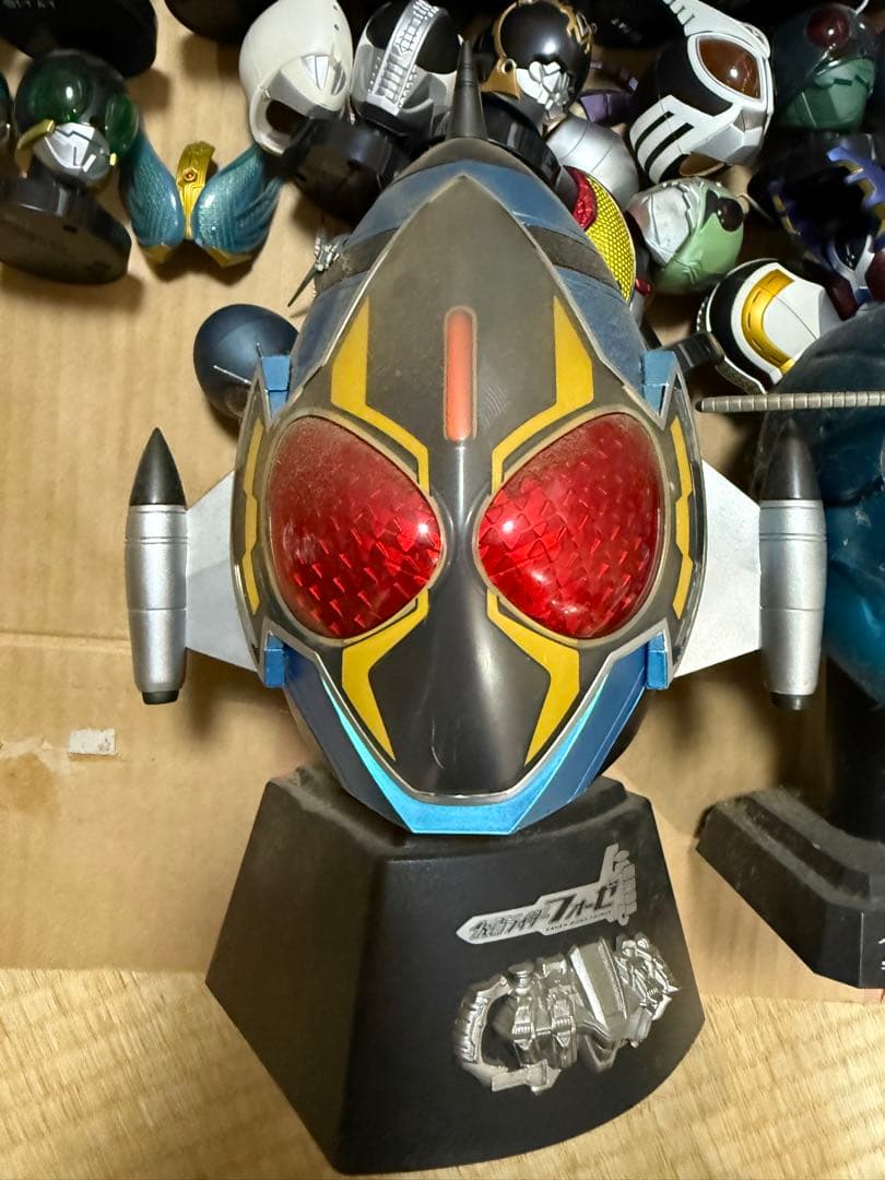 仮面ライダー ヘッドフィギュア 大量まとめ売り