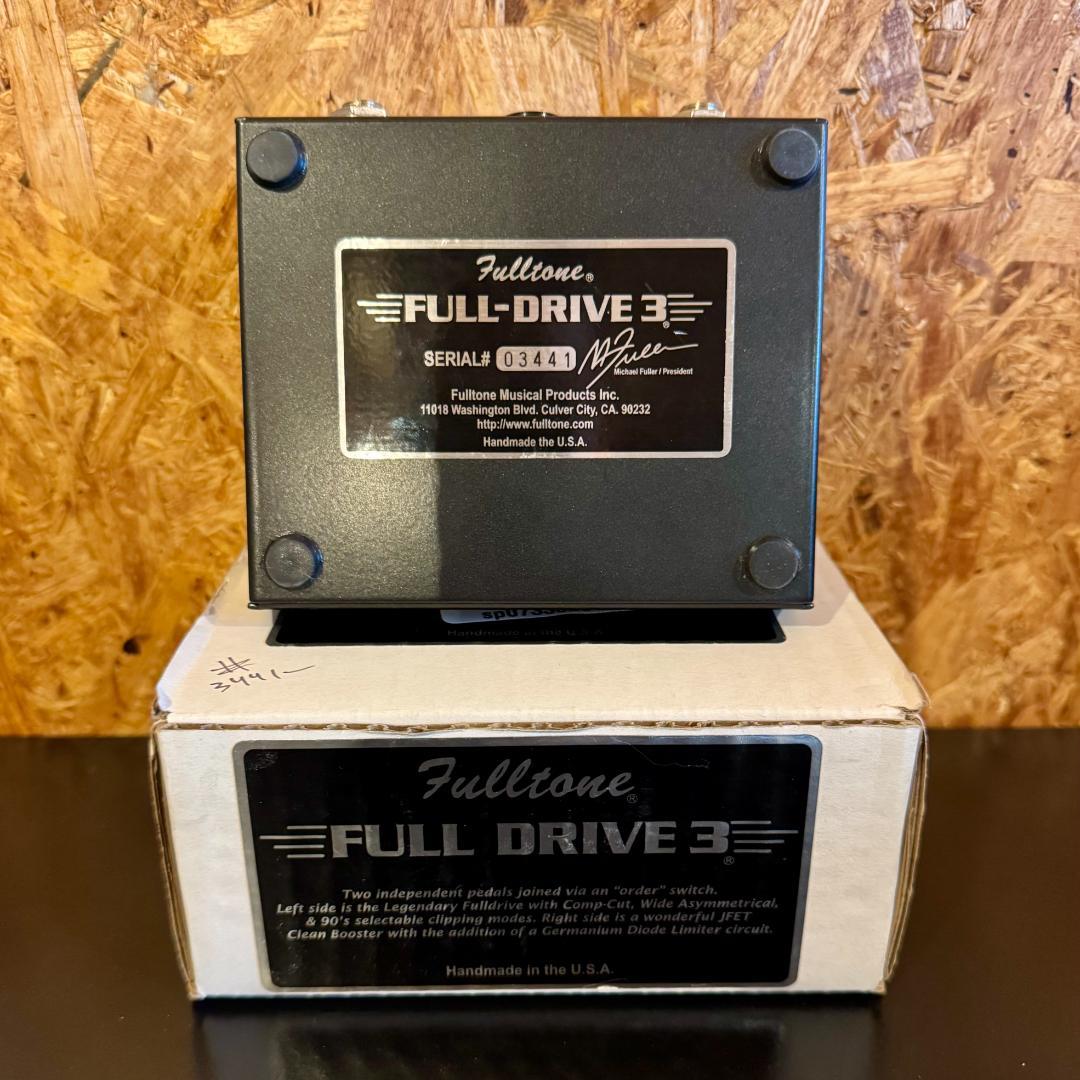 たらちゃん様専用 Fulltone FULL-DRIVE 3 ギターエフェクター