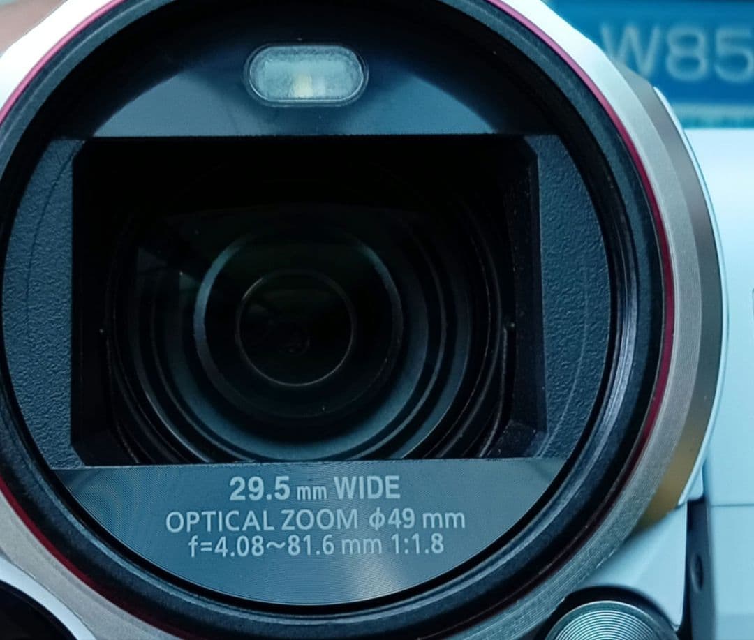 【美品、動作確認済み】高性能ビデオカメラ パナソニック HC-W850M-W