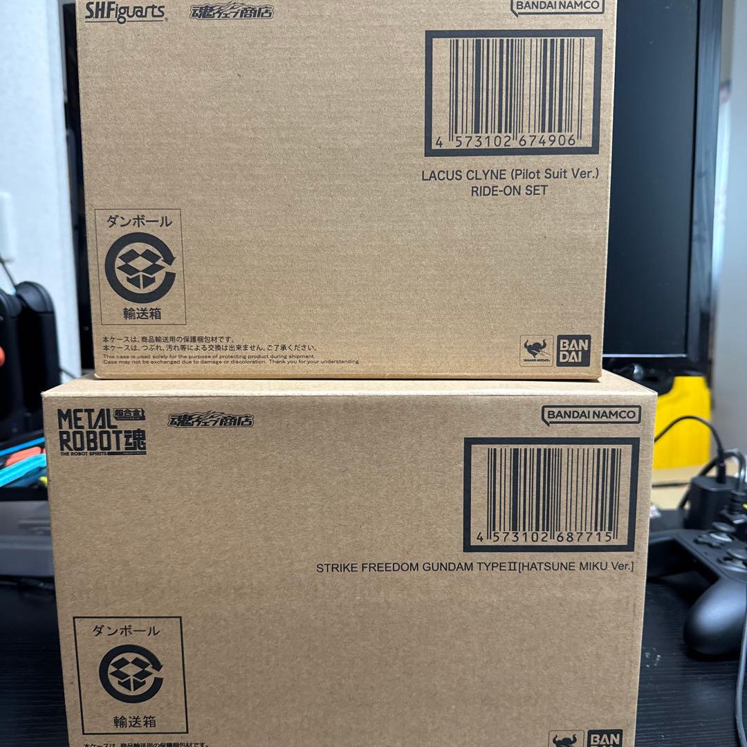 新品未開封　メタルロボット　ストフリ弐式　初音ミクver ラクスクラインセット
