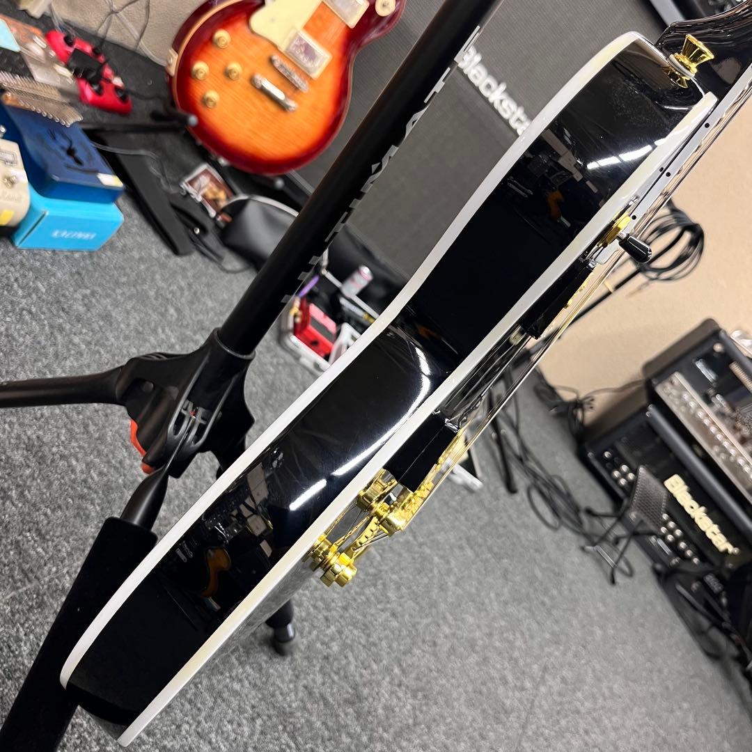 【10772】 新品 photogenic ブラック レスポールカスタムタイプ