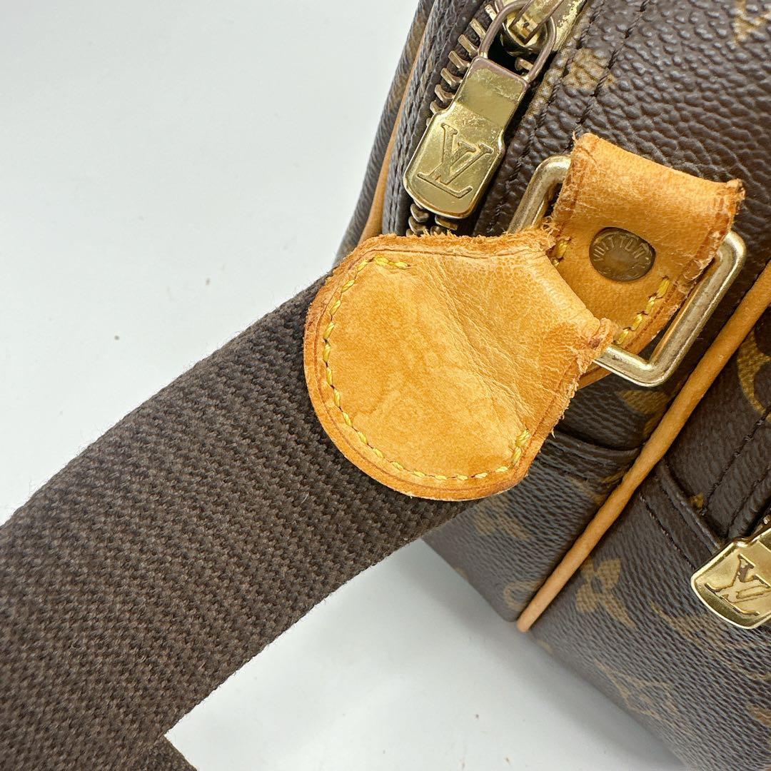 ルイヴィトン　モノグラム　ショルダーバッグ　リポーターPM