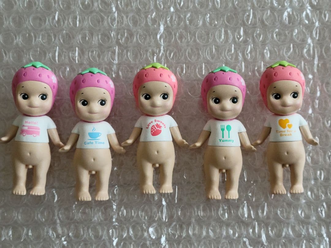 韓国限定　ソニーエンジェル　いちご strawberry 5個セット　フィギュア 韓国限定 ソニーエンジェル いちご strawberry 5個セット フィギュア
