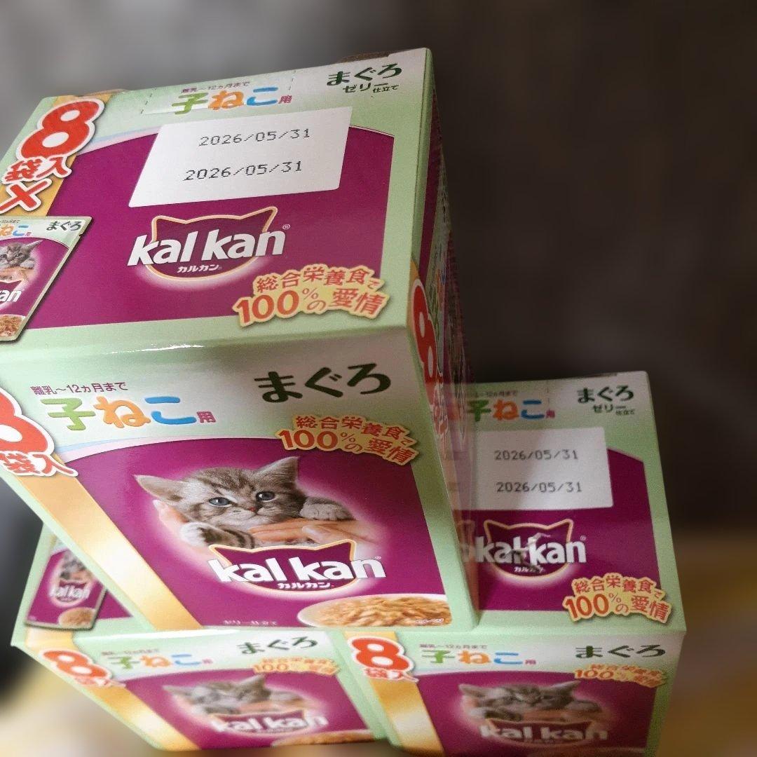 カルカンパウチ二種類70g×72袋.銀のスプーン12袋.felix12袋 - メルカリ