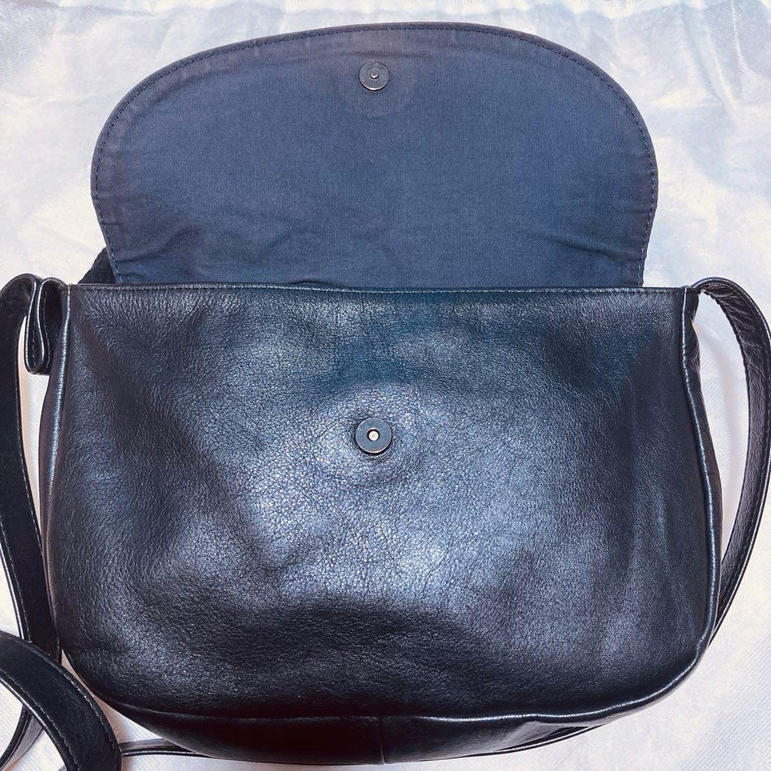 クラスカ　CLASKA \"DO\" 松澤 紀美子さんのポシェット　黒 レザー