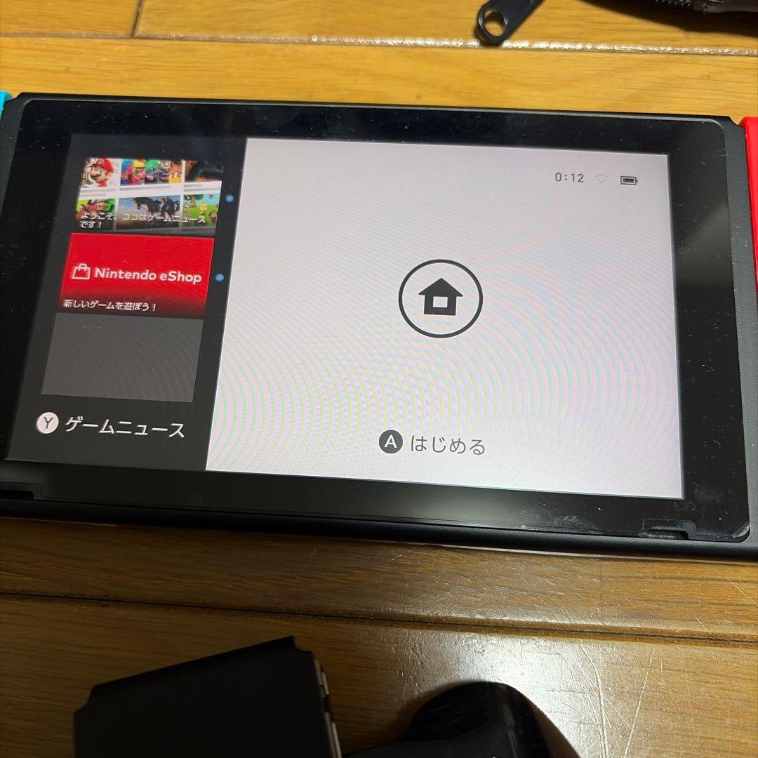 【B級品】Nintendo Switch ネオンブルー/レッド 本体