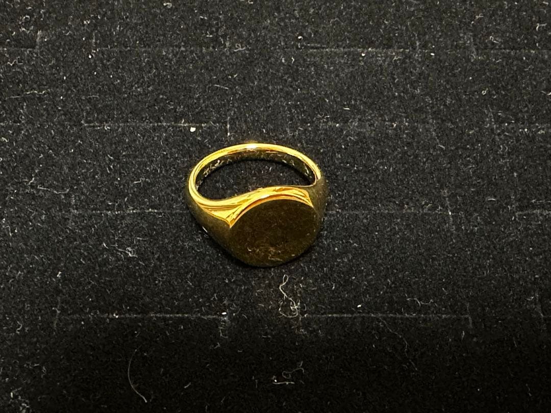ア*ト様 【遺品整理】アクセサリー ゴールド 家財整理品 750 刻印 リング