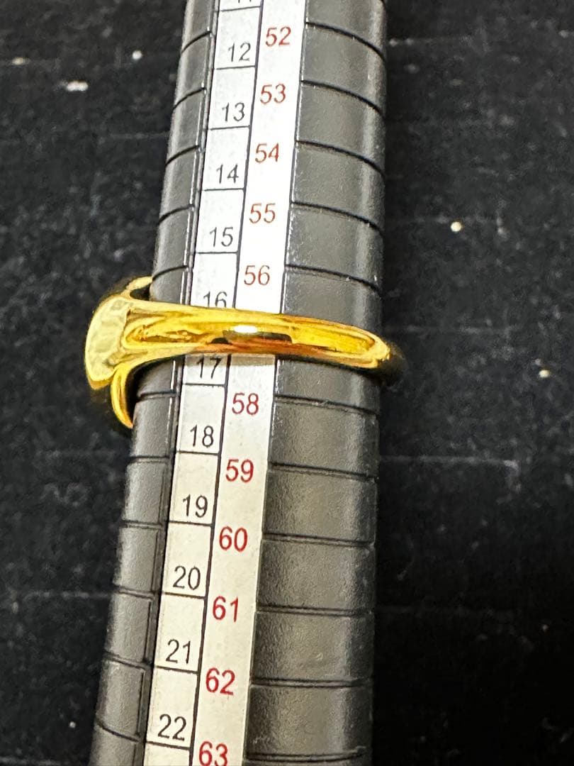 ア*ト様 【遺品整理】アクセサリー ゴールド 家財整理品 750 刻印 リング