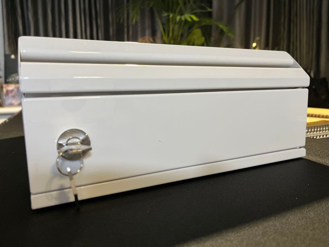 BUNBUKU KIM-S-6 機密書類回収ボックス 卓上タイプ NW