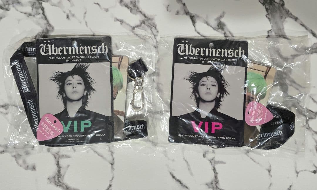 G-DRAGON Übermensch VIP 特典 ジヨン 大阪 京セラ