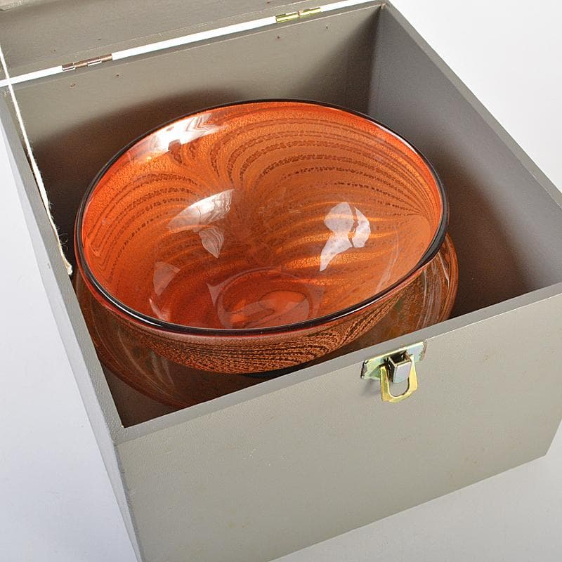 ガラス作家 高松敬子作 鉢 器 2点まとめて D R7510