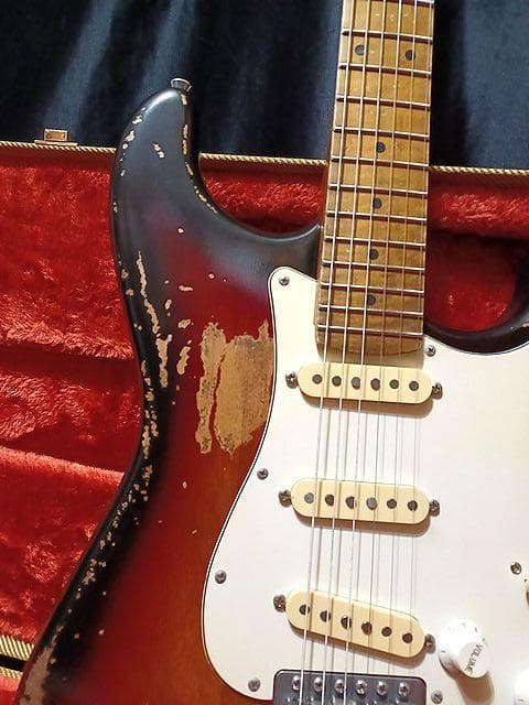 ☆Custom HardRelic Sunburst Stratocaster☆ ホビー・楽器・アート