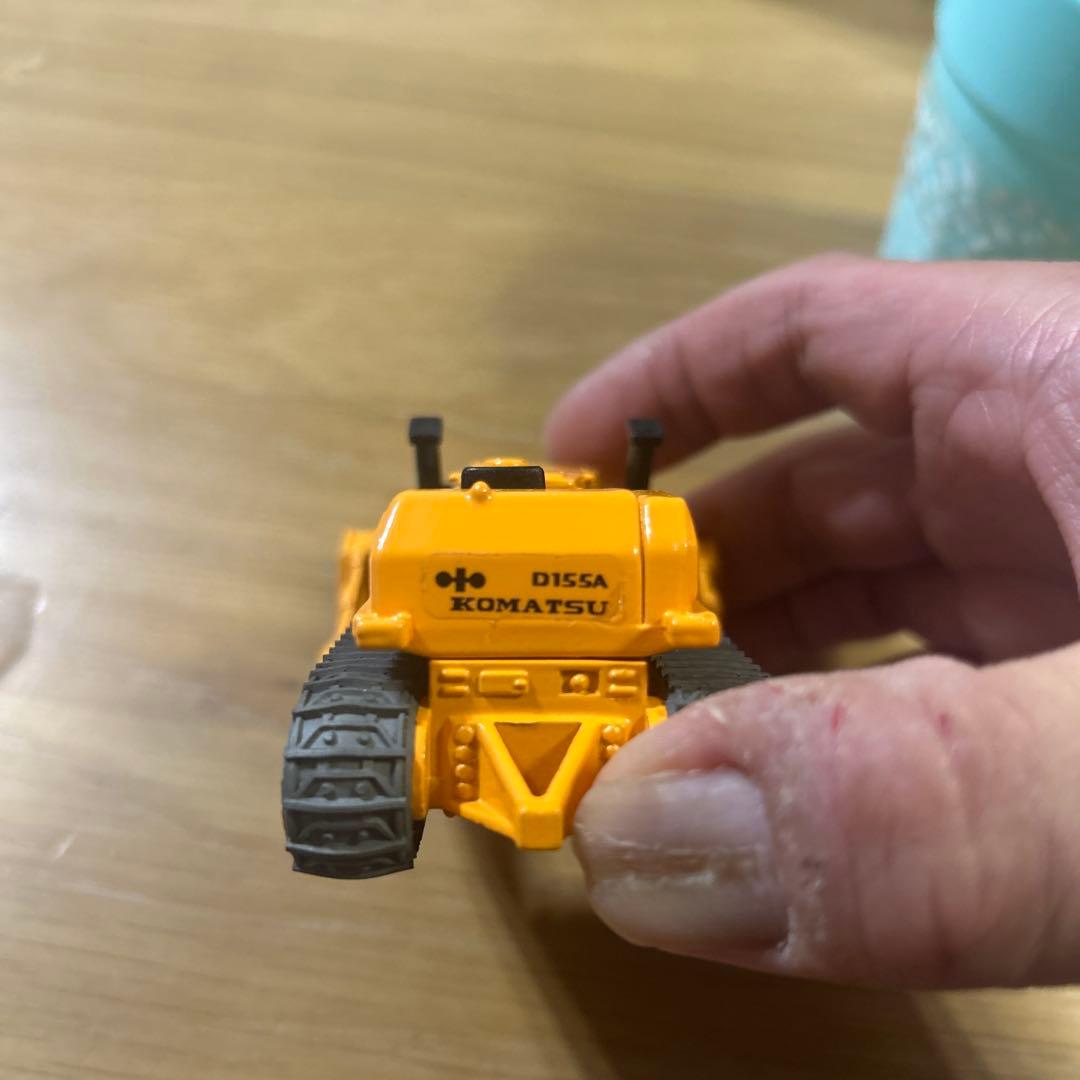 【美品】トミカダンディNO32　小松　ブルドーザー　D155A 箱、部品有