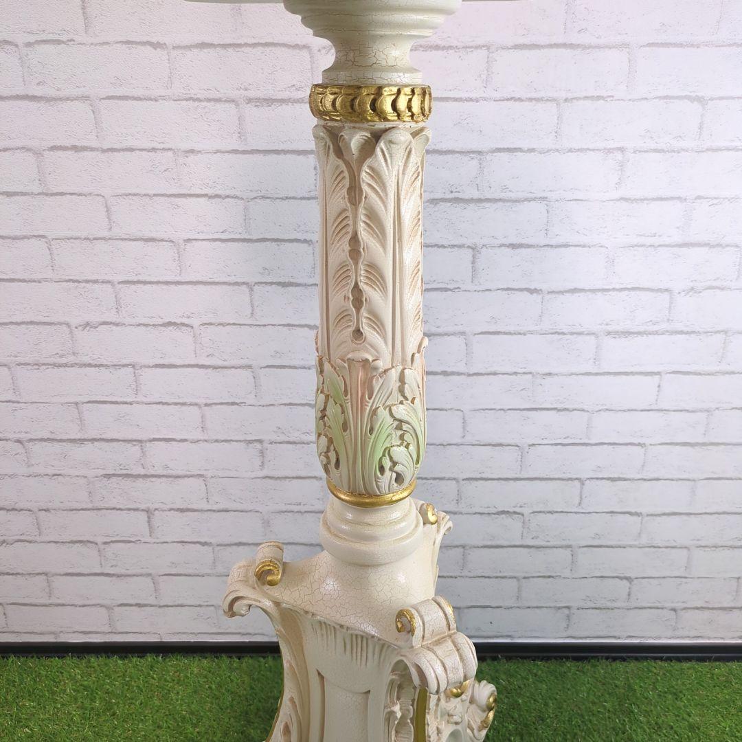 SILIK(シリック) ロココ調 引き出し付きサイドテーブル 花台、飾り棚