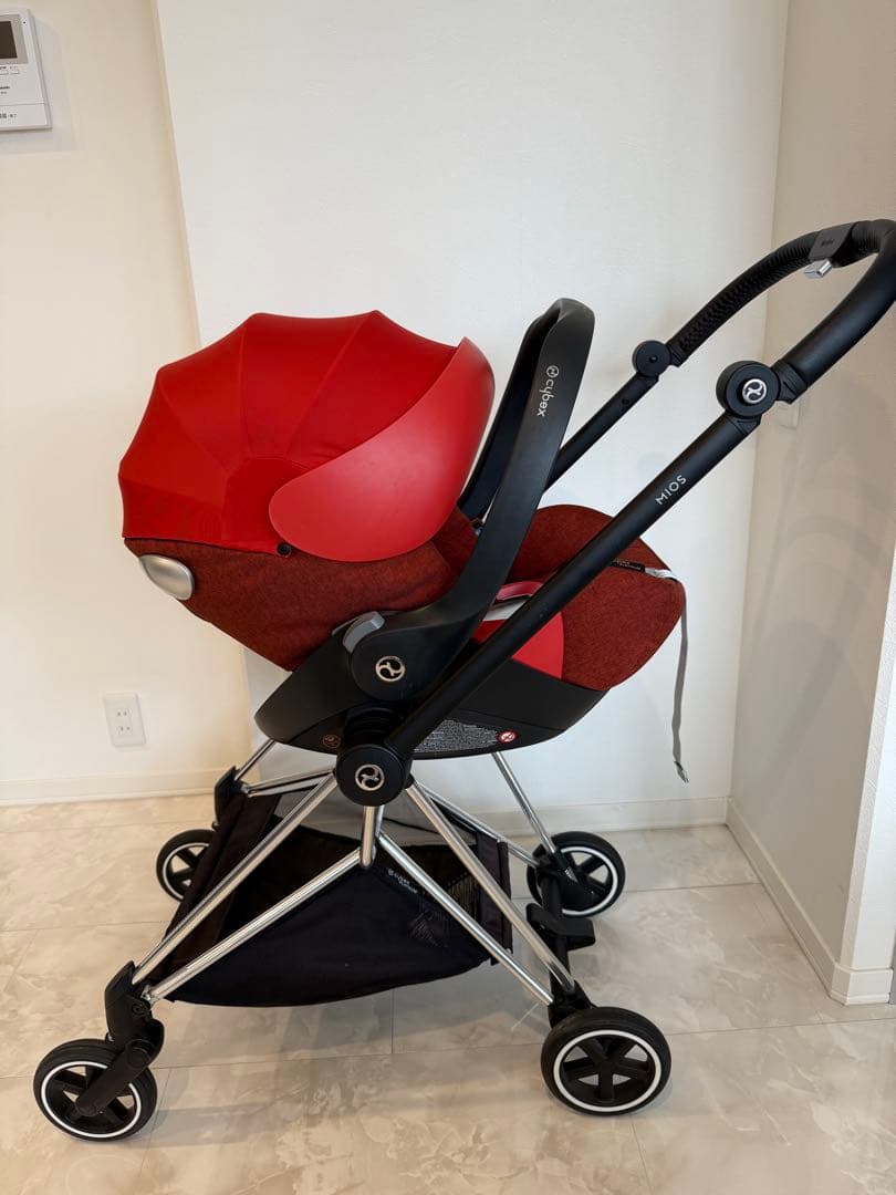 cybexトラベルシステム サイベックス ミオス ベビーカー チャイルドシート