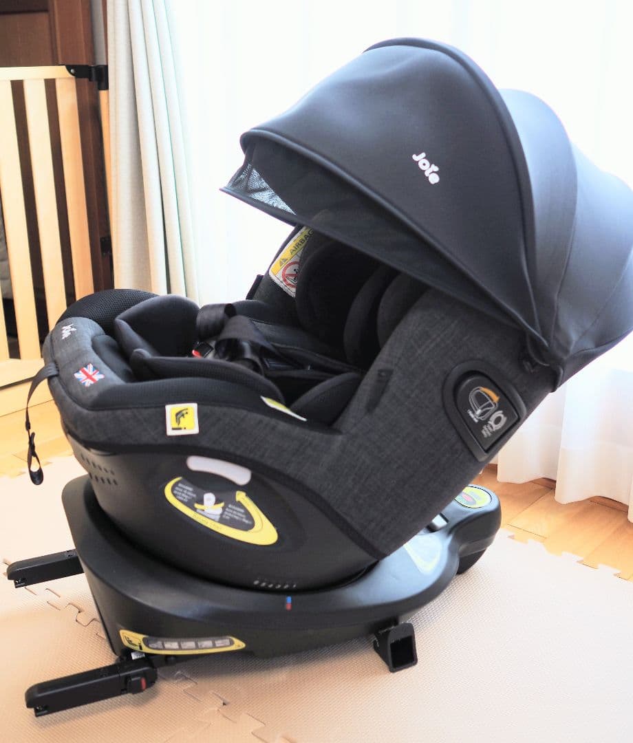 Joie チャイルドシート アイ・アーク360 キャノピー付（ブラック）