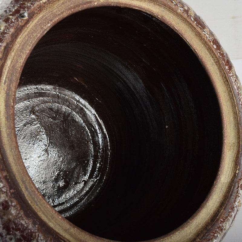 北大路魯山人作 鼠志野 花文 水指 銘寶舟 共布 清水公照