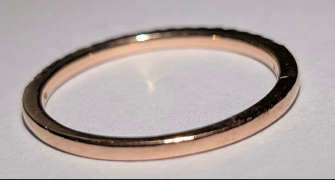 か*み様 STAR JEWELRY k10ピンクゴールド ダイヤモンドリング0.