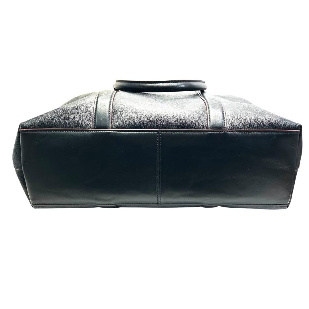 COACH コーチ　ビジネスバッグ　トートバッグ　2way シグネチャー　黒