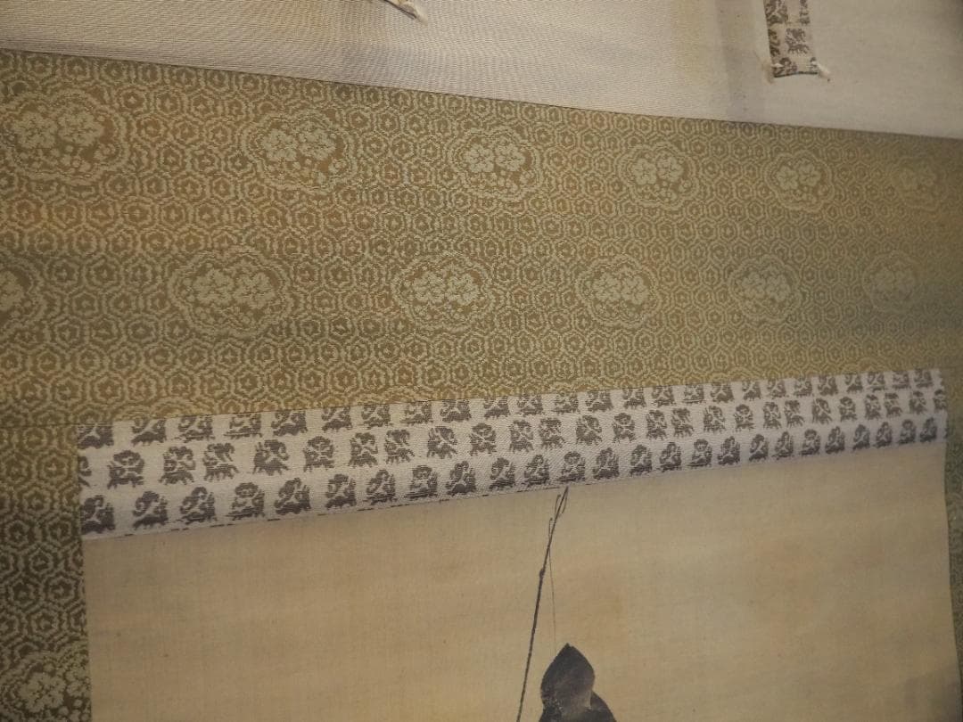 松村呉春自筆『恵比須絵』掛軸(江戸寛政期作)