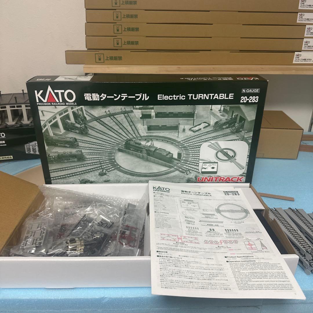 KATO 電動ターンテーブル 、扇形機関庫、パワーパック - メルカリ