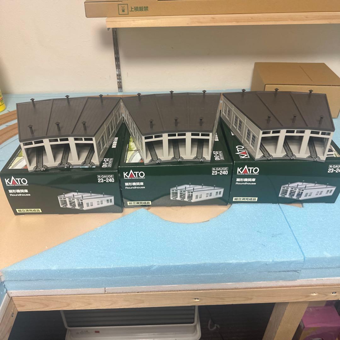 KATO 電動ターンテーブル 、扇形機関庫、パワーパック