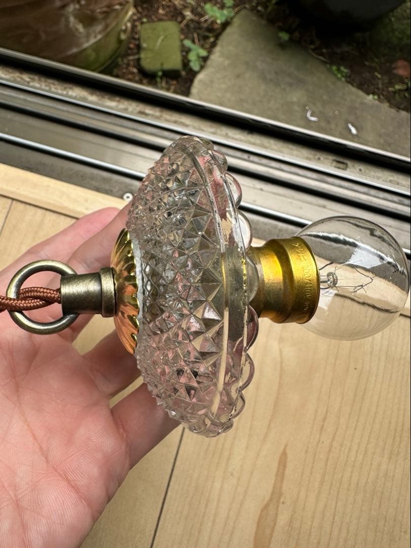 20年代 フランス アンティーク ダイヤモンドキルト模様の小さな