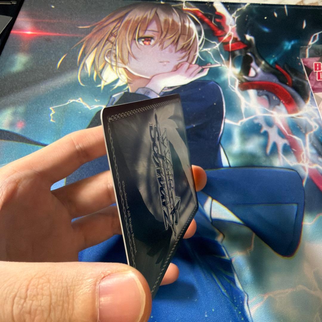 ヴァイスシュヴァルツ バンドリ麗しい人形たちドロリスsspサイン・缶