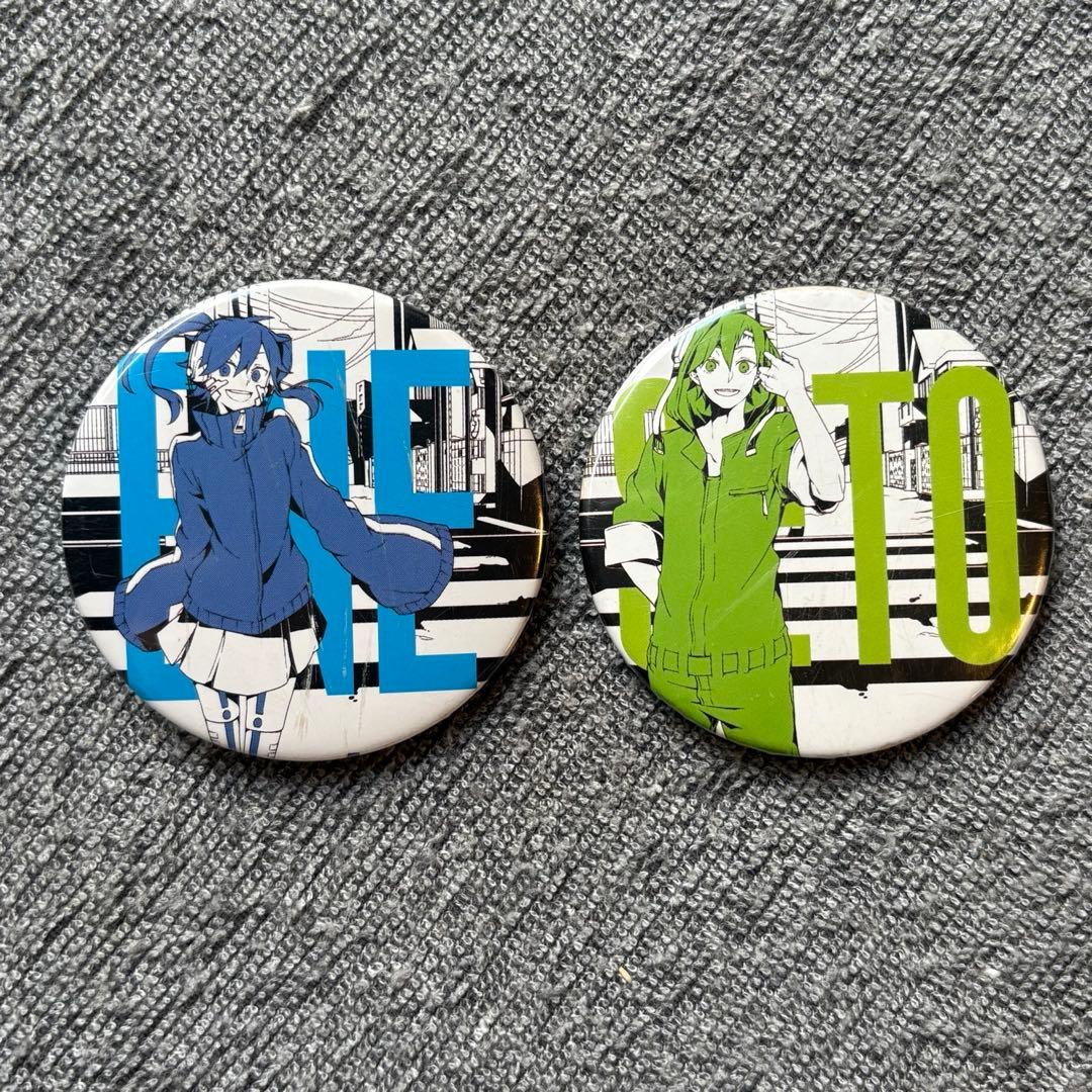 使用感あり】カゲプロ 缶バッジ - メルカリ