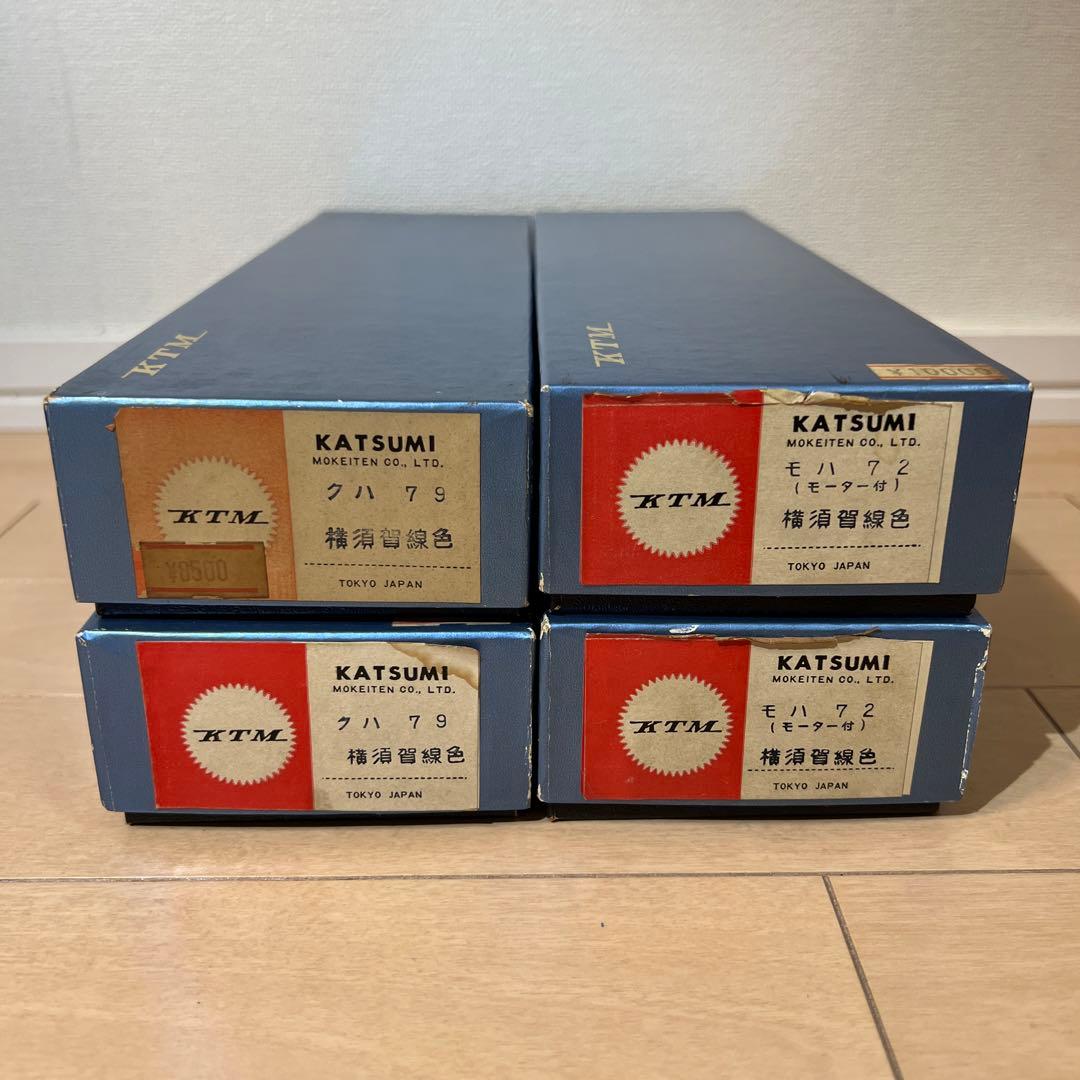 鉄道模型 HOゲージ カツミ 横須賀線色 4両セット（M車2両） - メルカリ