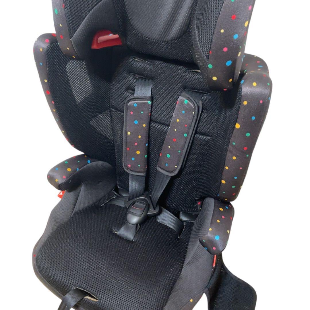 GRACO ジュニアシート エアポップ カラフルドット 1〜11歳頃 美品 グレコ