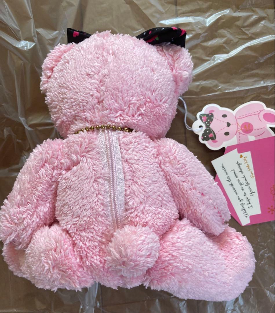 ハローキティ　ぬいぐるみ　ポーチ　タイニーチャム　くま