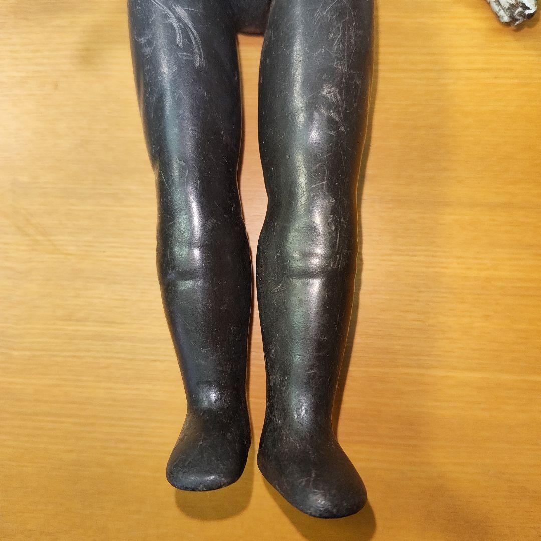 (値下げしました)中古ソフビ　面とれ　仮面ライダー1号　マスク無し　25センチ