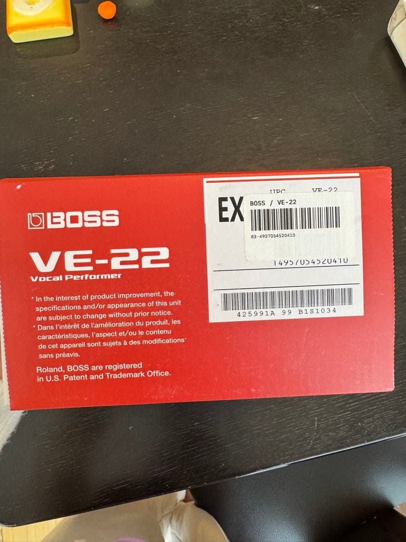 【ケンさん専用】BOSS Vocal Performer VE-22