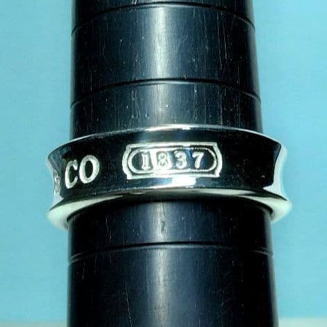 ティファニーナローリング　19号 新品仕上げ　無傷未使用に近い