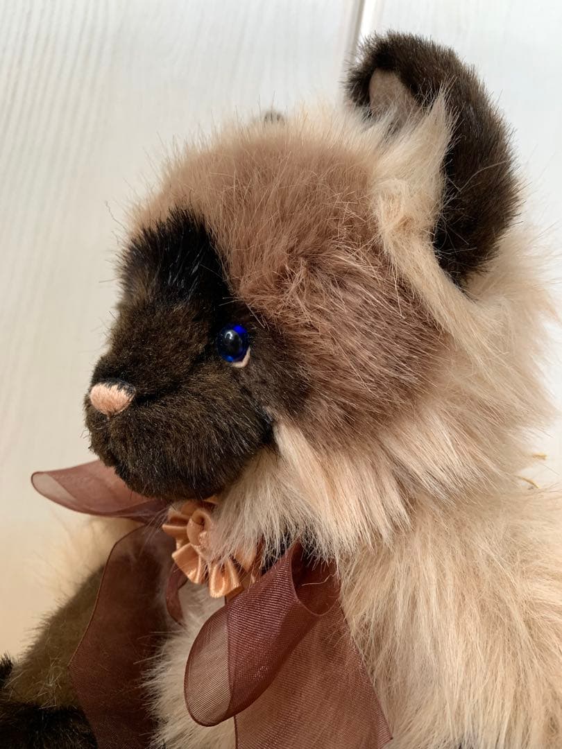 チャーリーベアーズ　テディベア　ネコ　シャムネコ