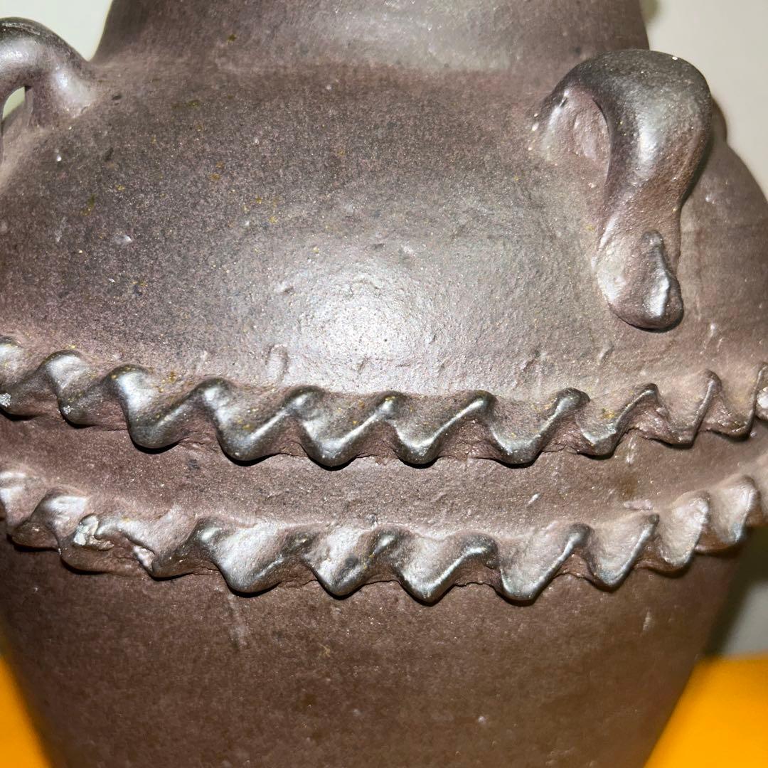 古壺　五耳壺　古美術