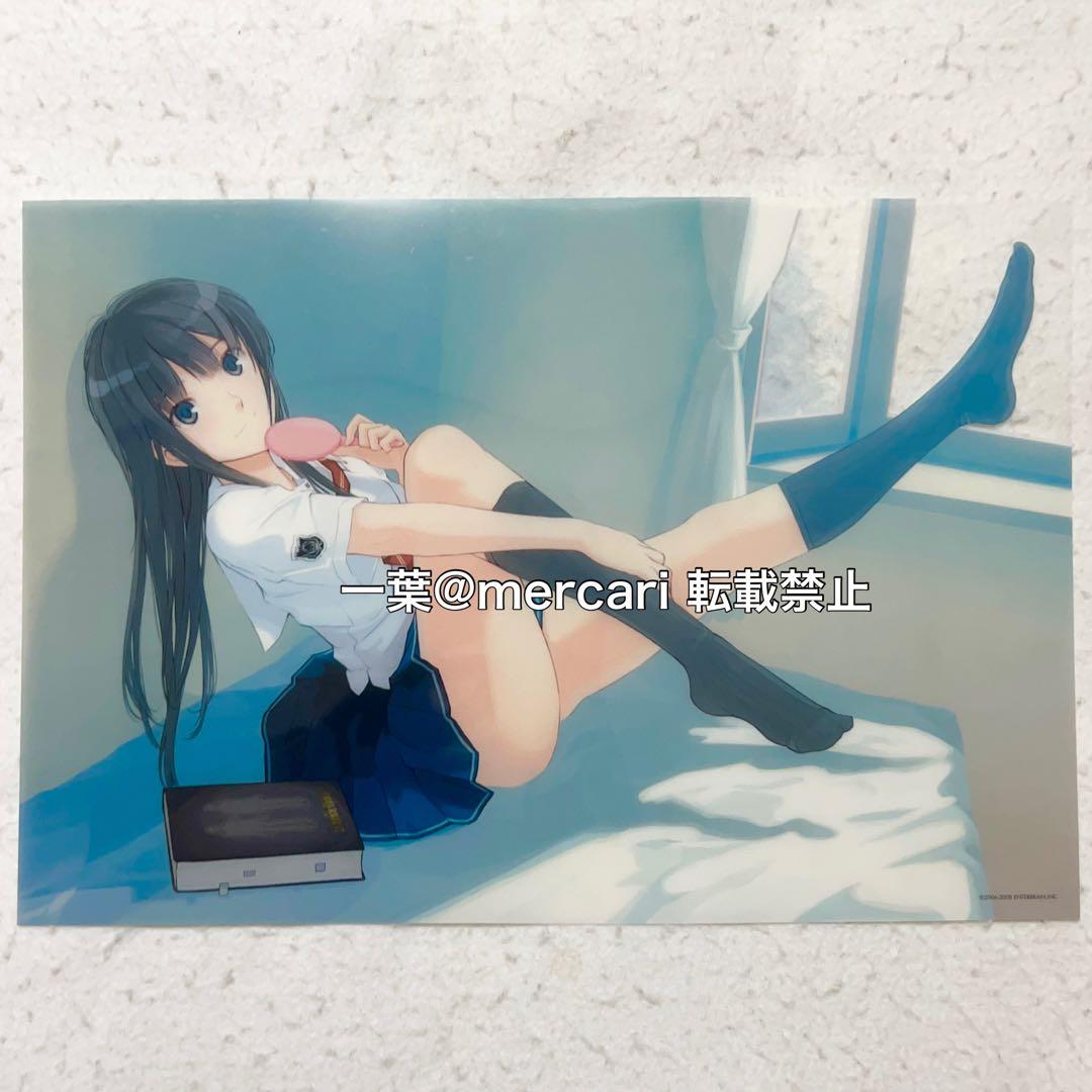 キミキス 未公開イラスト クリアポスター 二見瑛理子 アマガミ - メルカリ