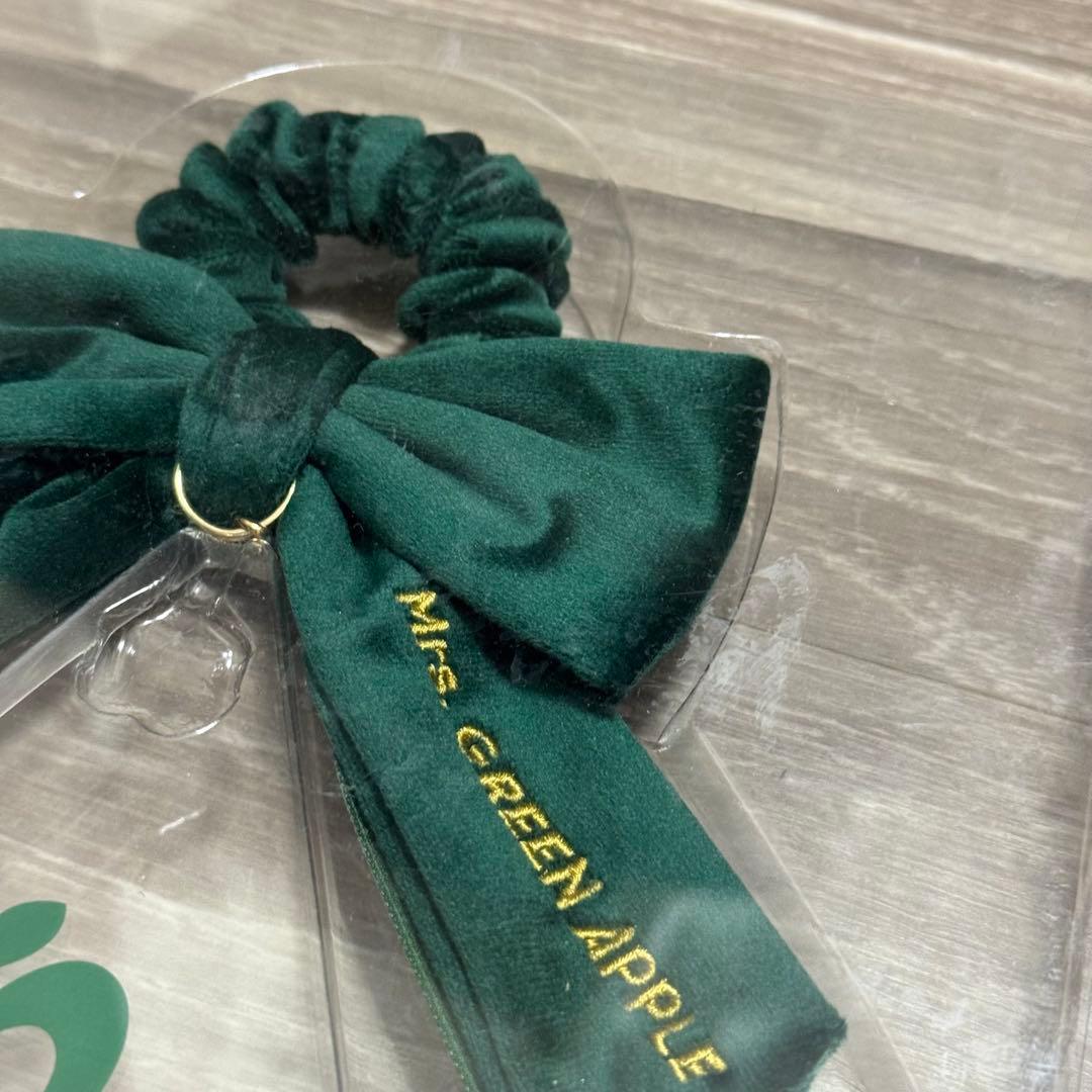 Mrs. GREEN APPLE リボン付きヘアゴム グリーン - メルカリ