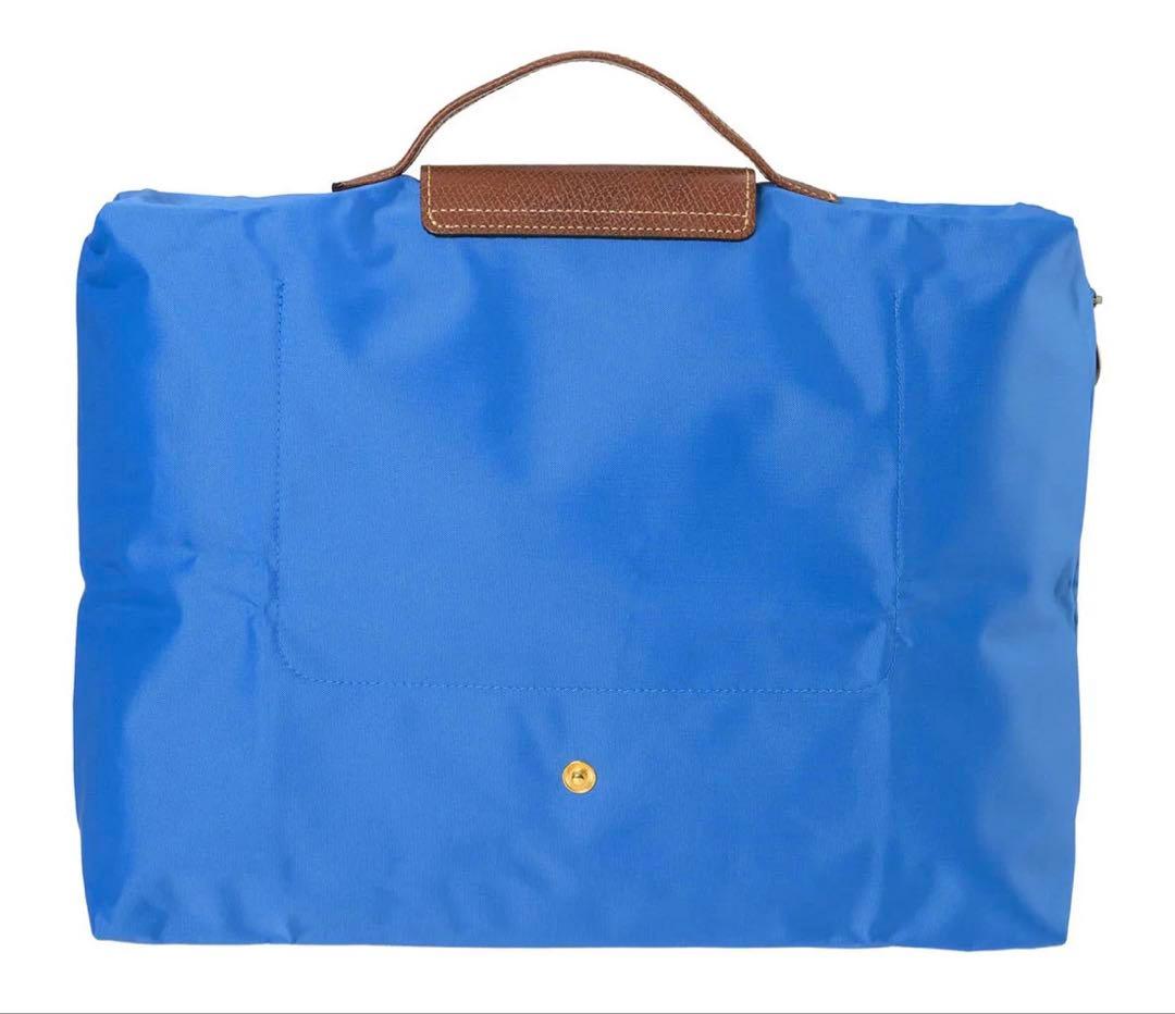 【新品】ロンシャン　ブリーフケースSサイズ　コバルト
